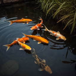 Koi Pond Serenity Koi Pond Serenity