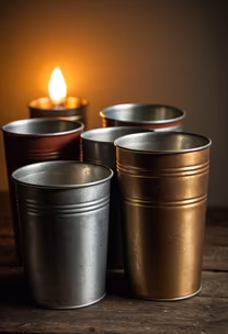 Rustic Candlelight