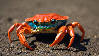 Crab on the Shore Crab on the Shore