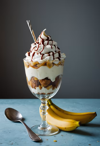 Banana Dessert Parfait Banana Dessert Parfait