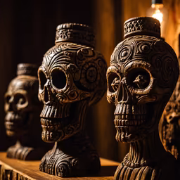 Day of the Dead Skulls Day of the Dead Skulls