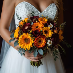 Autumn Wedding Bouquet