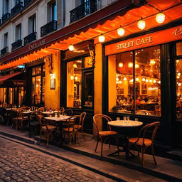 Parisian Cafe Charm Parisian Cafe Charm