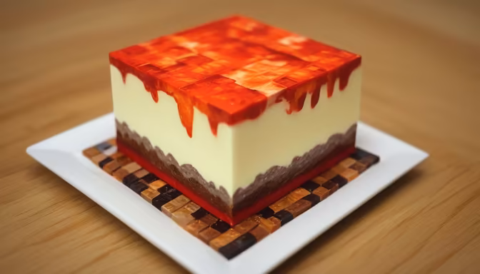 Minecraft Cake