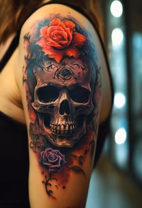 Skull and Roses