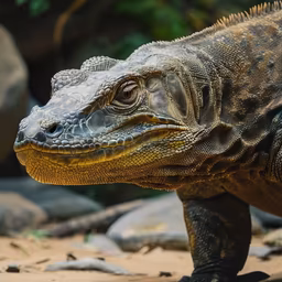 Komodo Dragon Stare Komodo Dragon Stare