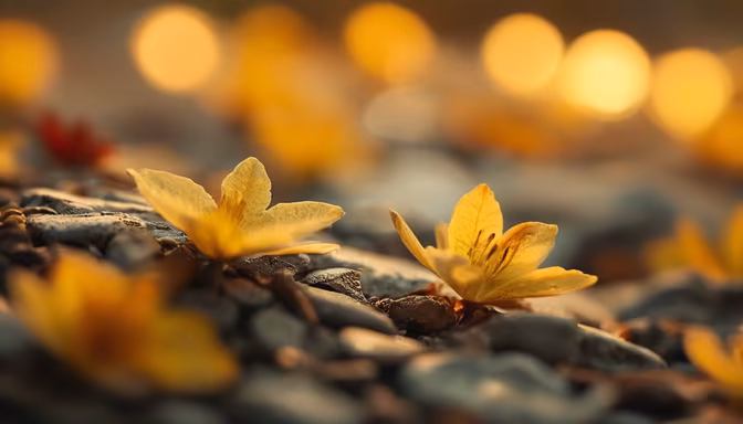 Golden Blooms
