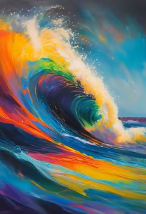 Rainbow Wave Rainbow Wave