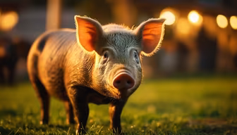 Golden Hour Piglet Golden Hour Piglet