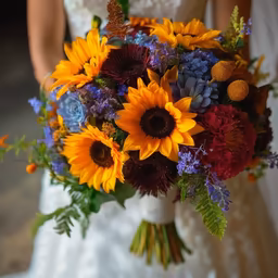 Sunflower Wedding Bouquet
