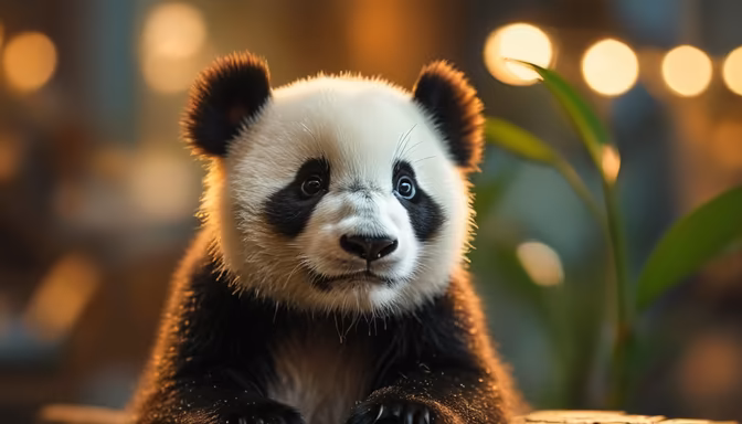 Panda Portrait