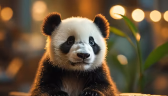 Panda Portrait