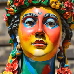 Colorful Sculpture