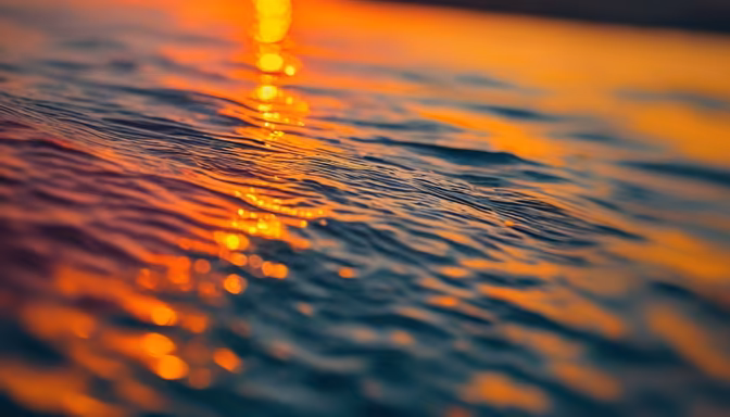 Golden Hour Waves