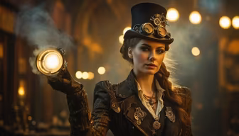 Steampunk Luminary Steampunk Luminary