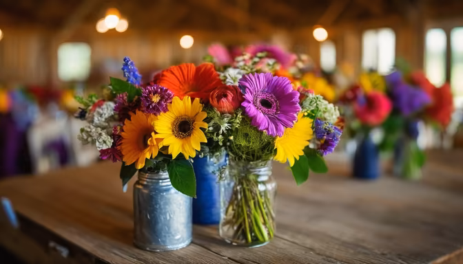 Rustic Floral Arrangements