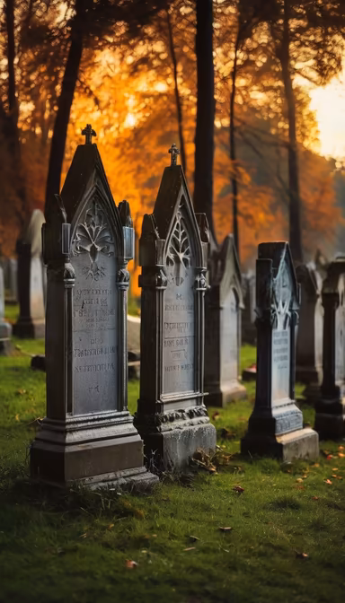 Autumnal Cemetery