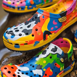 Colorful Crocs
