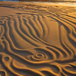 Golden Sand Patterns Golden Sand Patterns