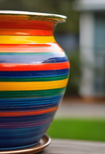 Rainbow Vase