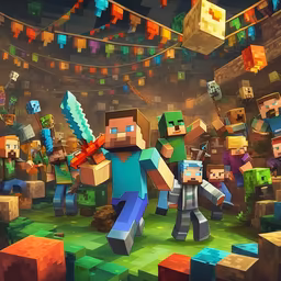 Minecraft Celebration Minecraft Celebration