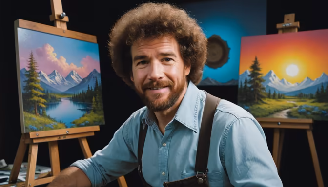 Happy Little Trees
