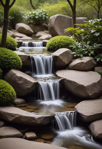 Serene Waterfalls