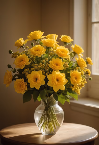 Golden Blooms