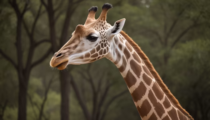 Giraffe Portrait