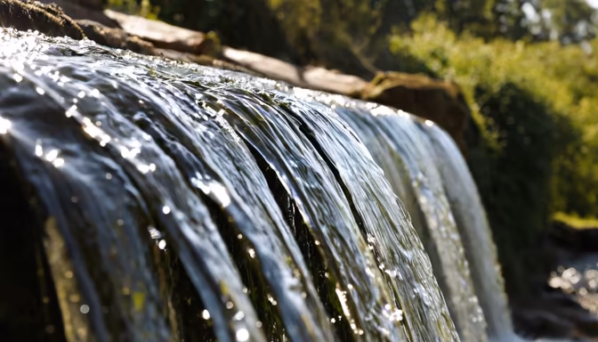 Cascading Water