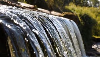 Cascading Water