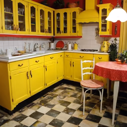 Retro Kitchen Charm