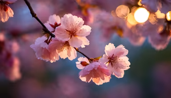 Cherry Blossoms in Bloom Cherry Blossoms in Bloom