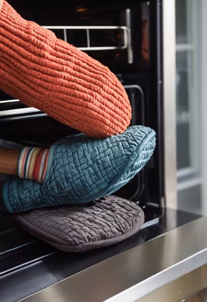 Oven Mitts Stack