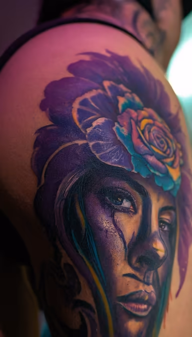 Floral Tattoo