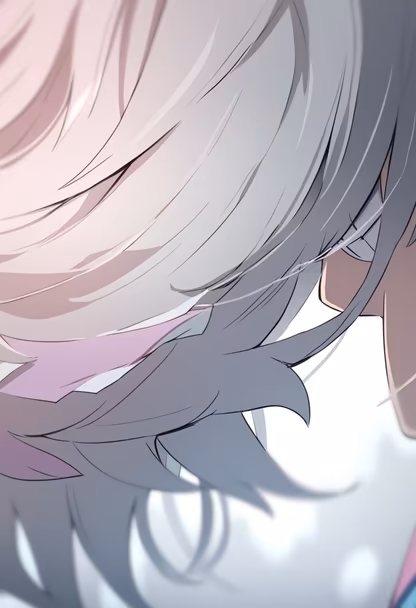 Silver strands Silver strands