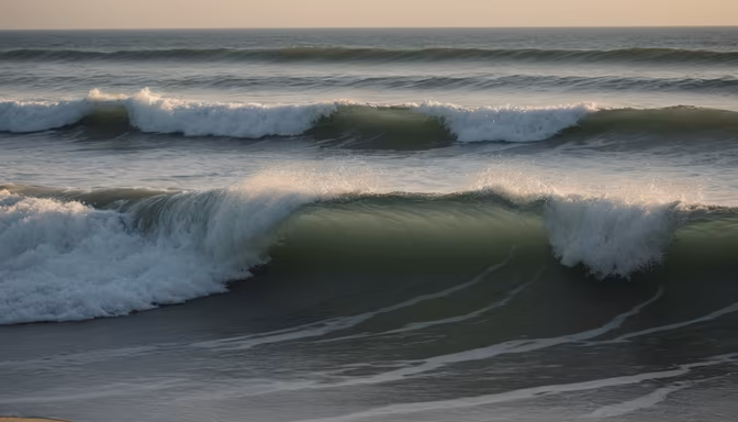 Waves at Dawn