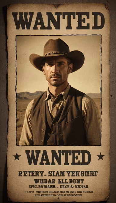 Wanted Poster Wanted Poster