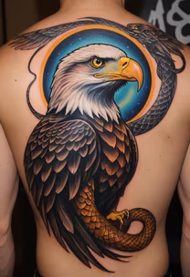 Eagle and Serpent
