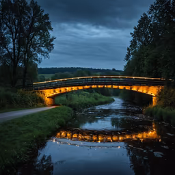 Evening Bridge