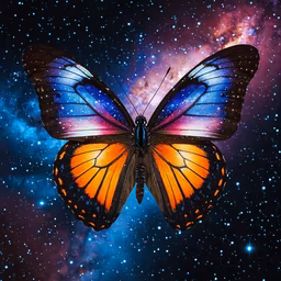 Cosmic Butterfly