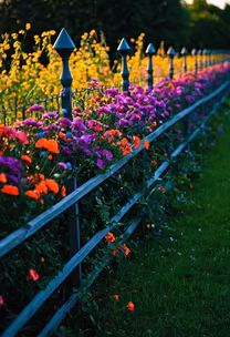 Floral Fence Floral Fence