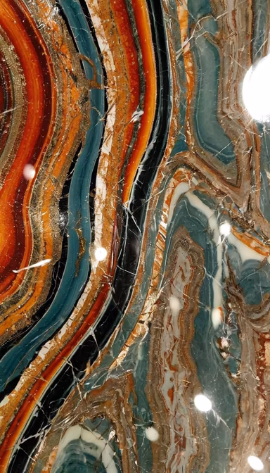 Striations of Earth