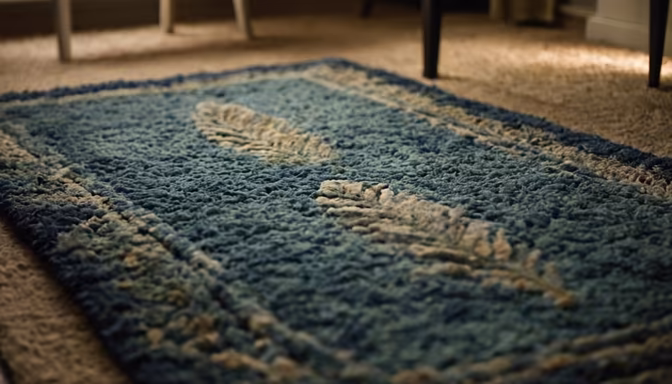 Cozy Feathered Rug