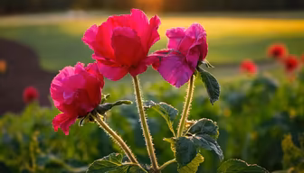 Crimson Blooms