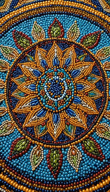 Beaded Mandala