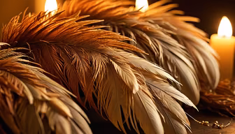 Feathered Elegance Feathered Elegance