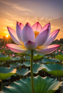 Lotus at Sunrise Lotus at Sunrise