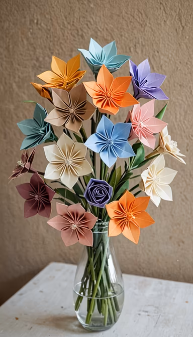 Origami Bouquet Origami Bouquet