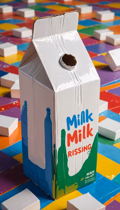Milk Carton Art